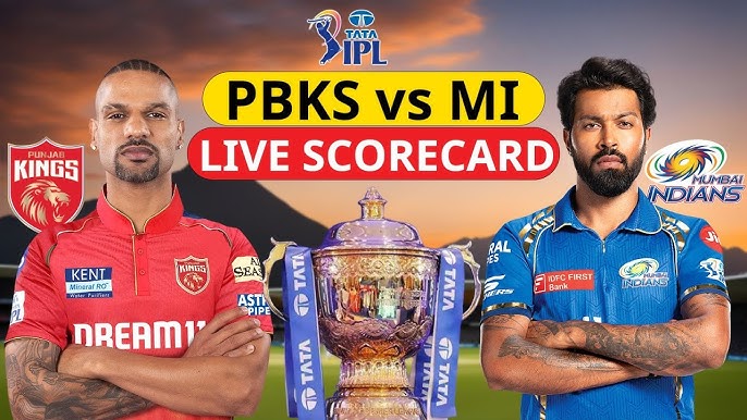Punjab Kings vs. Mumbai Indians Match Scorecard