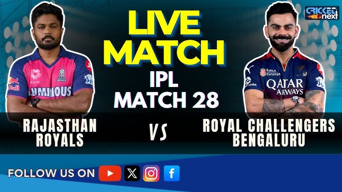 rajasthan royals vs royal challengers bengaluru match scorecard