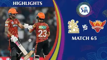 Sunrisers Hyderabad vs Royal Challengers Bengaluru match scorecard
